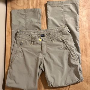 Patagonia Byway Tan Hiking Pants Women Size 4